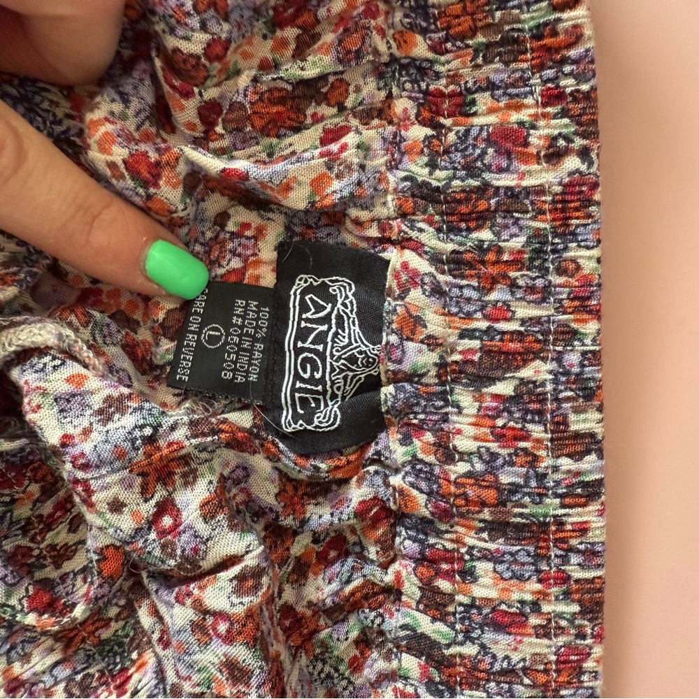 Floral Patterned‎ Pants - Picture 4 of 4